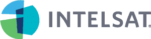 Intel logo with a blue swirl design.