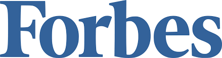 Forbes blue wordmark logo