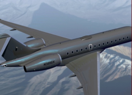 Image credit
<a href="https://www.satellitetoday.com/" target="_blank" rel="noopener noreferrer">
    Via Satellite
</a>:
Rendering of a ThinKom ThinAir GT2527 terminal on an aircraft.
Photo: ThinKom.
