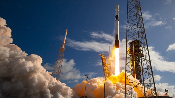 Image credit <a href="https://www.luxtimes.lu/" target="_blank" rel="noopener noreferrer">Luxembourg Times</a>: SES’s Astra 1P satellite beaming TV images to Europe at its launch on 20 June 2024 © Photo credit: SES