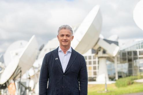 Image credit <a href="https://www.satellitetoday.com/" target="_blank" rel="noopener noreferrer">Via Satellite</a>: SES CEO Adel Al-Saleh. Photo: SES